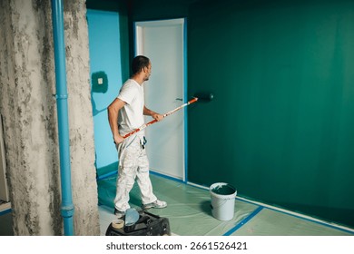 Professional Roller Painting