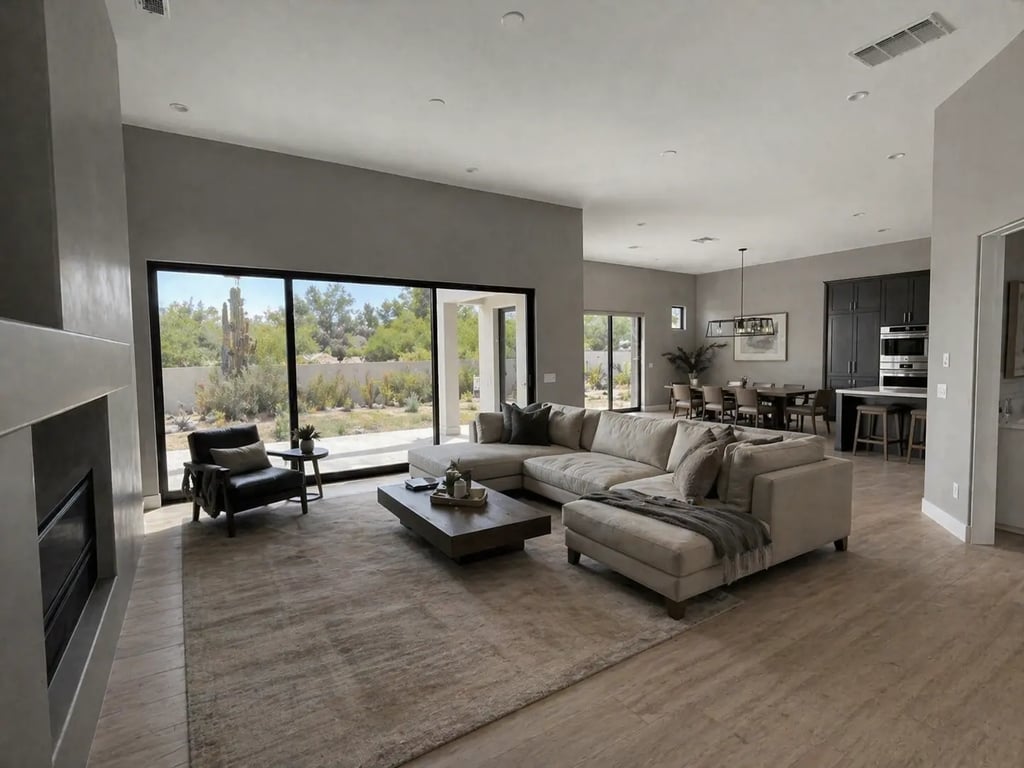 Luxury Living Room Finish